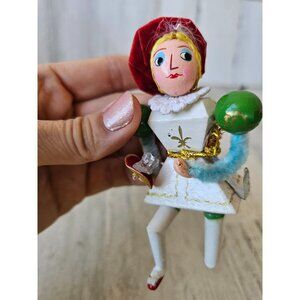 Vintage Kurt Adler As IS Cinderella glass shoe Prince King